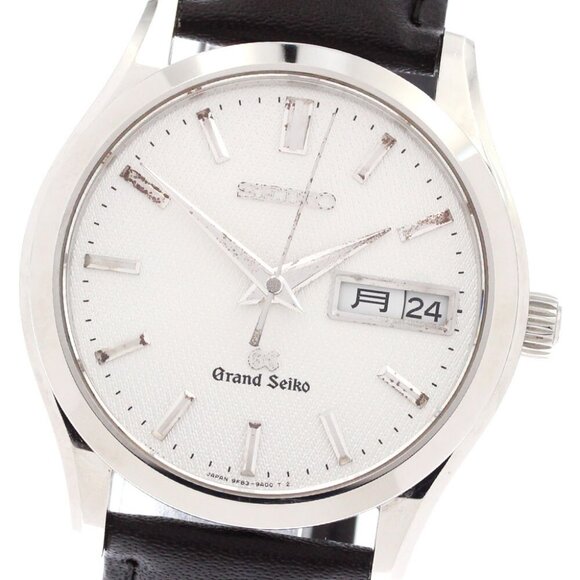 SEIKO Grand Seiko SBGT001/9F83-9A00 Day date Silver Dial Quartz Men's_873303